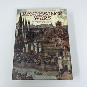 Renaissance Wars Board Game Shakespeare Martin Luther Ignatius of Loyola REN128